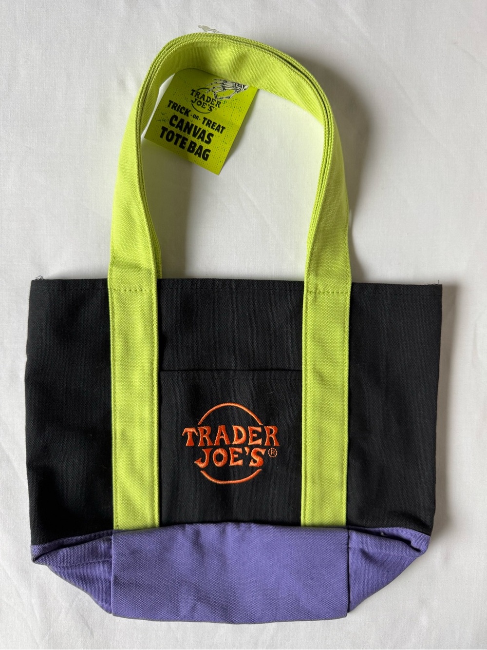 Trader Joe’s NWT Halloween Mini Canvas Tote
